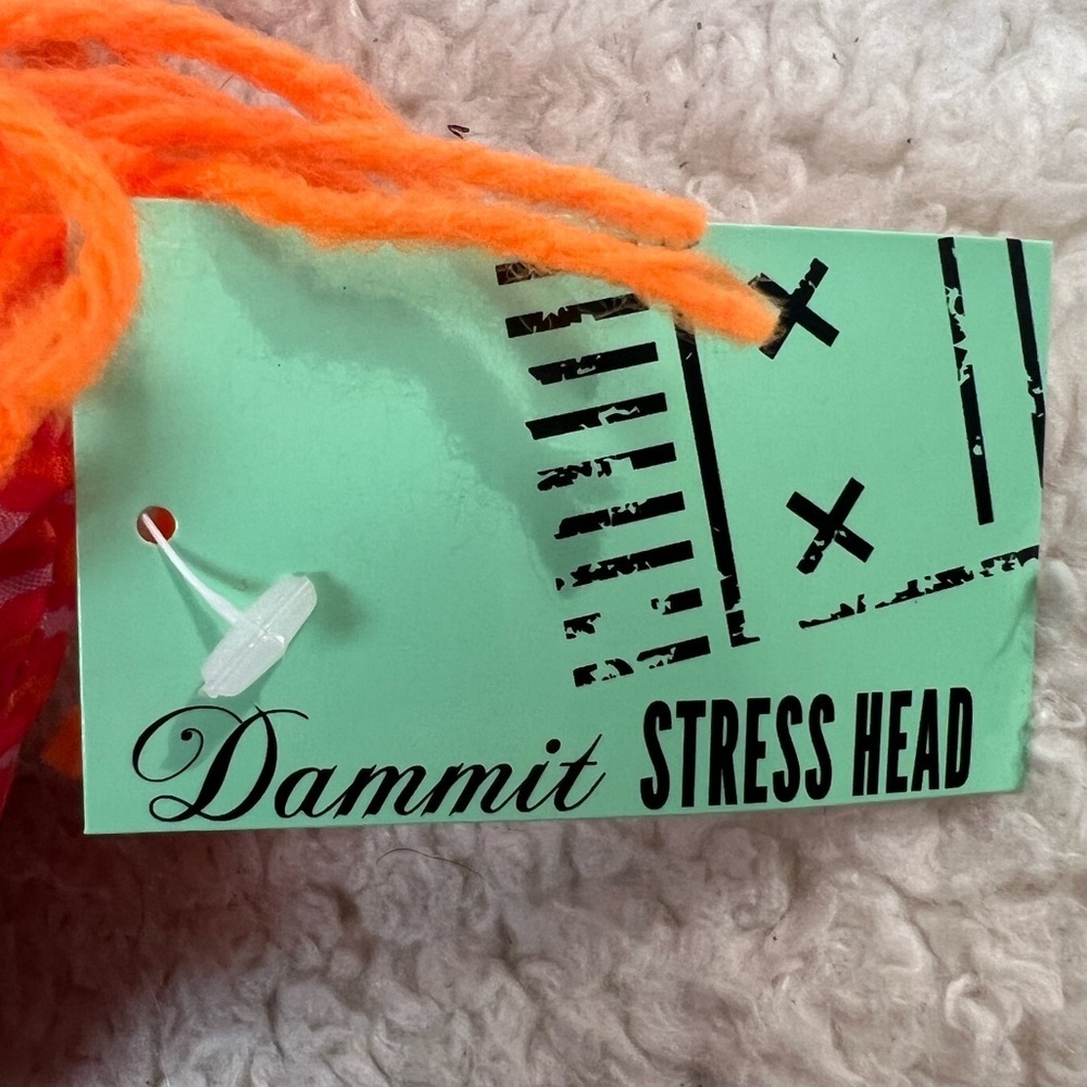 Dammit Doll "Stress Head" Stress Relief Doll - Picture 4 of 5